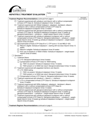 Form DOC13-358 Hepatitis C Treatment Evaluation - Washington, Page 5