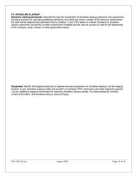 Form ECY070-216 Primary Response Contractor (Prc) Application - Washington, Page 14