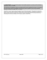 Form ECY070-216 Primary Response Contractor (Prc) Application - Washington, Page 18