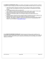 Form ECY070-216 Primary Response Contractor (Prc) Application - Washington, Page 9