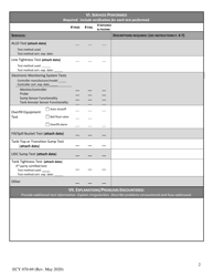 Form ECY070-69 &quot;Leak Testing Checklist for Underground Storage Tanks (Usts)&quot; - Washington, Page 2