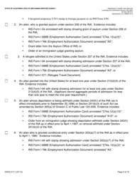 Form DHCS5111 Application Supplement for Sole Proprietors Only - California, Page 3