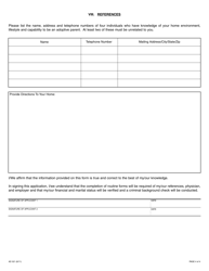 Form AD521 Application for Adoption of a Child - California, Page 4
