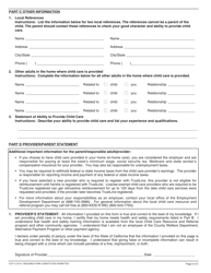 Form CCP4 Health and Safety Self-certification (For License-Exempt Providers) - California, Page 2