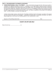 Form CCP4 Health and Safety Self-certification (For License-Exempt Providers) - California, Page 3