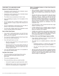 Form CW2.1 N A Notice and Agreement for Child, Spousal and Medical Support - California, Page 2