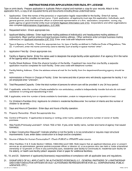 Form LIC200 &quot;Application for a Community Care Facility or Residential Care Facility for the Elderly License&quot; - California, Page 2