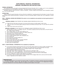 Form LIC401A Supplemental Financial Information - California, Page 2