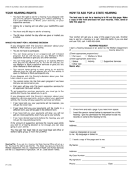 Form NA844 Notice of Action - Adequate Progress - California, Page 2