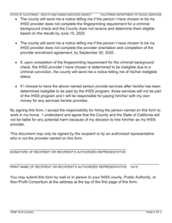 Form TEMP3019 In-home Supportive Services Program Request to Hire Provider With Department of Justice Criminal Background Check via Name Only - California, Page 2
