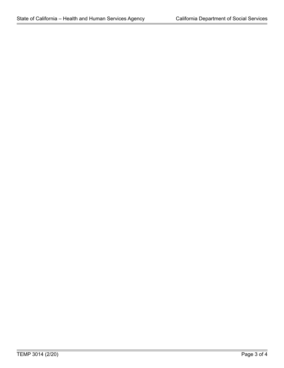 Form TEMP3014 Treasury Offset Program (Top) Pre-offset Notice - California, Page 3