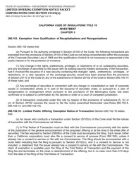 Form DBO-25102(N) Limited Offering Exemption Notice Packet Corporations Code Section 25102(N) - California, Page 5