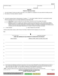 Form DE-157 Notice of Administration to Creditors - California, Page 2