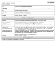 Form LAPM5-A Local Agency Invoice - California, Page 9