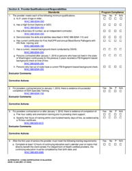 DSHS Form 15-388 Alternative Living Certification Evaluation - Washington, Page 2