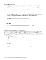 DCYF Form 05-008 Early Eceap Prescreen &amp; Application (Combined Form) - Washington, Page 10