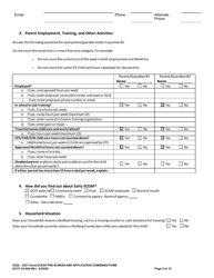DCYF Form 05-008 Early Eceap Prescreen &amp; Application (Combined Form) - Washington, Page 5