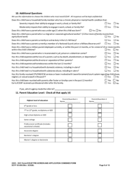 DCYF Form 05-008 Early Eceap Prescreen &amp; Application (Combined Form) - Washington, Page 8