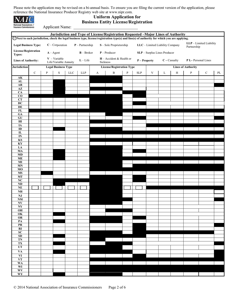 Portable Electronics Insurance Agency License Application - Nebraska, Page 3