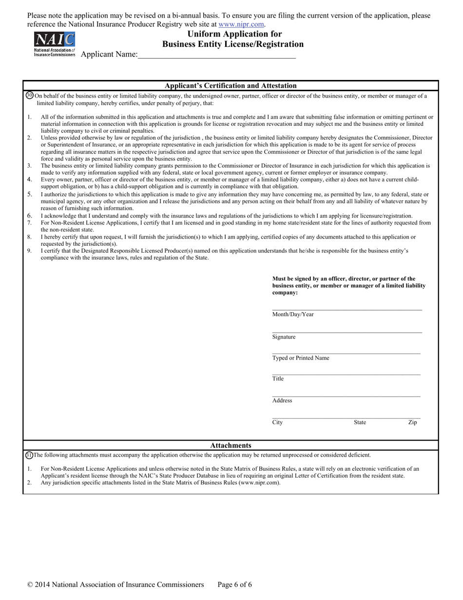 Rental Car Agency Limited License Application - Nebraska, Page 8