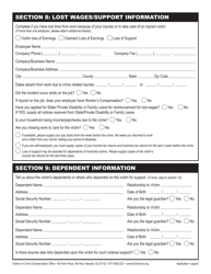 Claim Application Form - New Jersey, Page 12