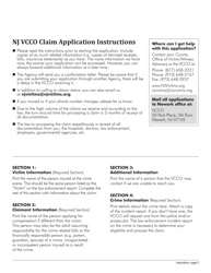 Claim Application Form - New Jersey, Page 4