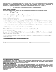 Form RS5534 Application for Transfer of Membership - New York, Page 2