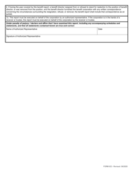 Form 633 Annual Report for a Benefit Corporation - Rhode Island, Page 4