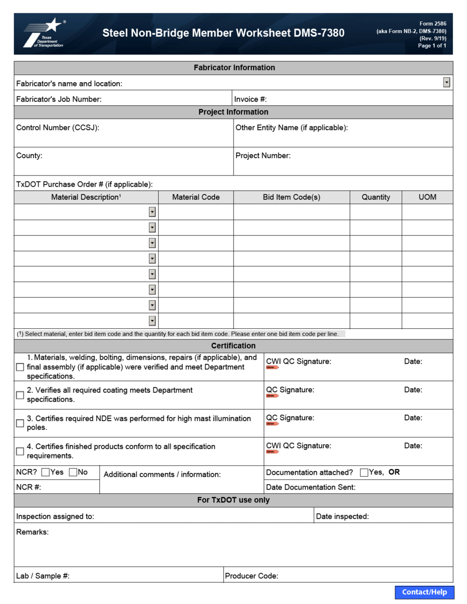 Form 2586 (DMS-7380) - Fill Out, Sign Online and Download Fillable PDF ...