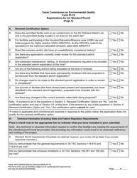 Form TCEQ-10370 (PI-1S) Registration for Air Standard Permit - Texas, Page 18