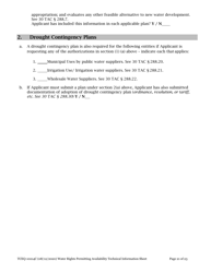 Form TCEQ-10214C Technical Information Report Water Rights Permitting - Texas, Page 21