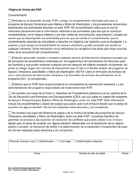 DCYF Formulario 15-025 Apoyos Tempranos Para Bebes Y Ninos Formulario De Revision De Ifsp Por Covid-19 - Washington (Spanish), Page 2