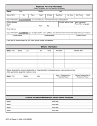 Form WPF All Cases01.0400 Law Enforcement Information Sheet (Leis) - Washington, Page 2