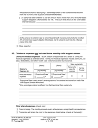 Form FL Parentage386 Child Support Order Based on Rcw 26.26a.465 - Washington, Page 10