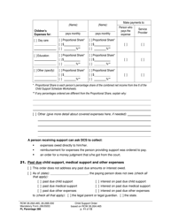 Form FL Parentage386 Child Support Order Based on Rcw 26.26a.465 - Washington, Page 11