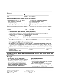 Form FL Parentage386 Child Support Order Based on Rcw 26.26a.465 - Washington, Page 13