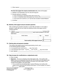Form FL Parentage386 Child Support Order Based on Rcw 26.26a.465 - Washington, Page 6