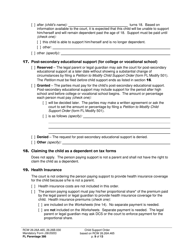 Form FL Parentage386 Child Support Order Based on Rcw 26.26a.465 - Washington, Page 9