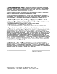 Form JuCR7.7 Offender Registration Attachment - Washington, Page 2