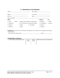 Form WPF CR84.0400 J Felony Judgment and Sentence - Jail One Year or Less - Washington, Page 11