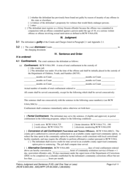 Form WPF CR84.0400 J Felony Judgment and Sentence - Jail One Year or Less - Washington, Page 4
