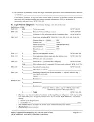 Form WPF CR84.0400 J Felony Judgment and Sentence - Jail One Year or Less - Washington, Page 6
