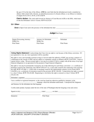 Form WPF CR84.0400 P Felony Judgment and Sentence - Prison (Non-sex Offense) - Washington, Page 10