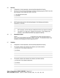 Form WPF JU03.0400 Order of Dependency - Washington, Page 8