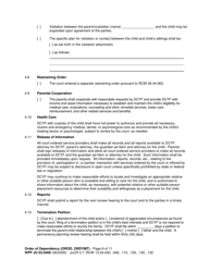 Form WPF JU03.0400 Order of Dependency - Washington, Page 9