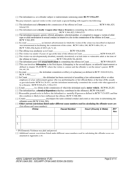 Form WPF CR84.0400 SOSA Felony Judgment and Sentence - Special Sex Offender Sentencing Alternative - Washington, Page 2