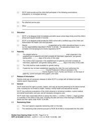 Form WPF JU02.0200 Shelter Care Hearing Order (Scor) - Washington, Page 8
