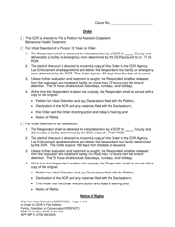 Form MP01.0700 Joel&#039;s Law Order for Initial Detention - Washington, Page 4