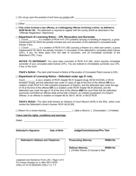 Form CrRLJ07.0110 Judgment and Sentence (Js) - Washington, Page 3