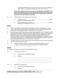 Form JU03.0500 Order After Hearing: First Dependency Review/Dependency Review/Permanency Planning - Washington, Page 11